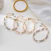 Colorful Crystal Beads Beaded Pearl Bracelet for Wedding Party Bracelet Bohemian Women Jewelry Fashion Gift