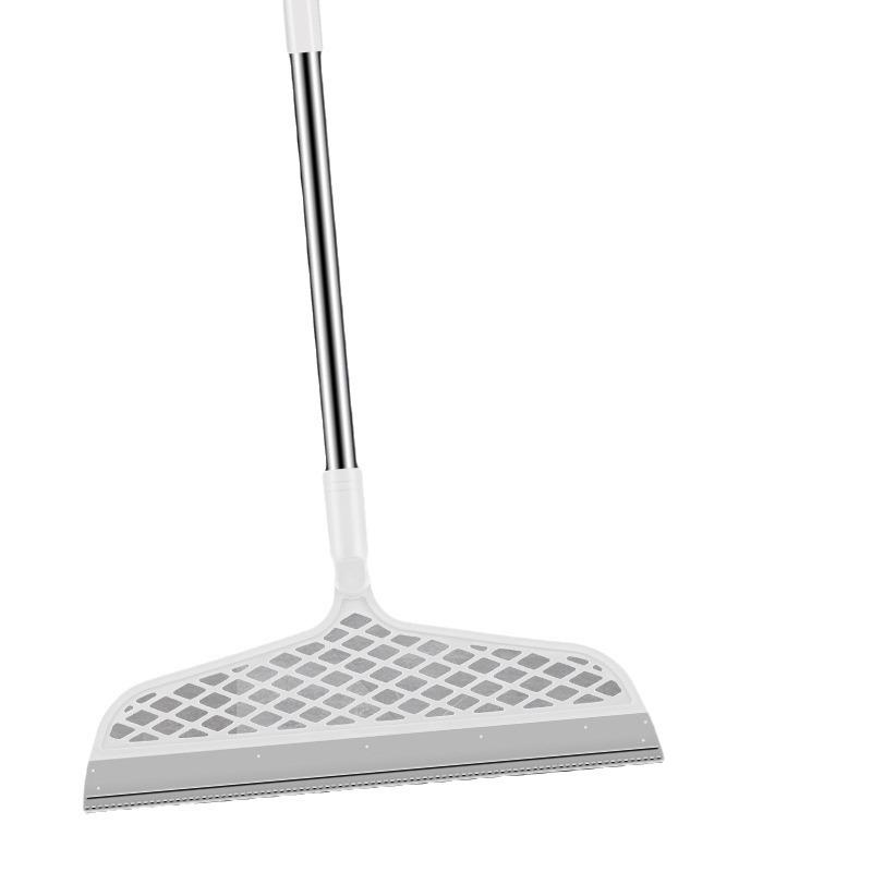 Silikon-Zauberbesen und Abzieher: Nass-/Trockenboden- und Glasreiniger