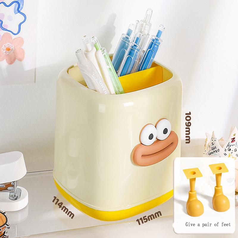 Student Desk Fun Pen Holder Stationery Storage Box More Exquisite and Large-capacity Pen Holder Storage Box for Office Desks