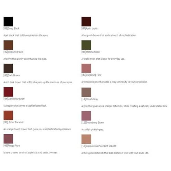 Canmake Gel Creamy Touch Liner 02 Medium Brown Single 0.08g