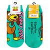 Small Planet Disney Pixar Character Socks Toy Dog Logo Green Size Story/Slinky Women's 23-25cm