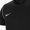 Nike Dri-FIT Solid Logo Print Crew Neck Short Sleeve T-Shirt Kids Tops Black BV6905-010