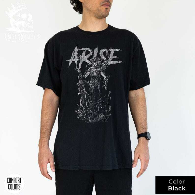 Solo Leveling Arise Shirt Vintage Anime Hunter Tee Distressed Gift for Fans XL