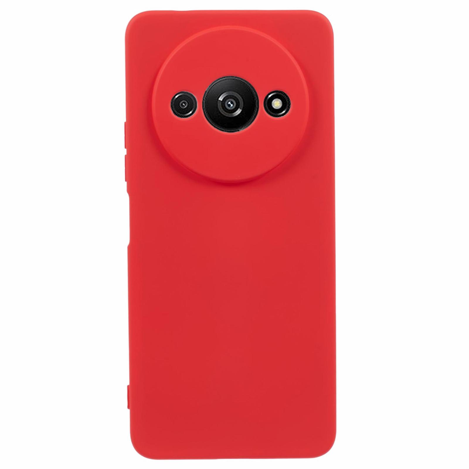 

Для Xiaomi Redmi A3/Poco C61 4G Чехол Противоударный 2.0мм ТПУ Чехол для телефона Red