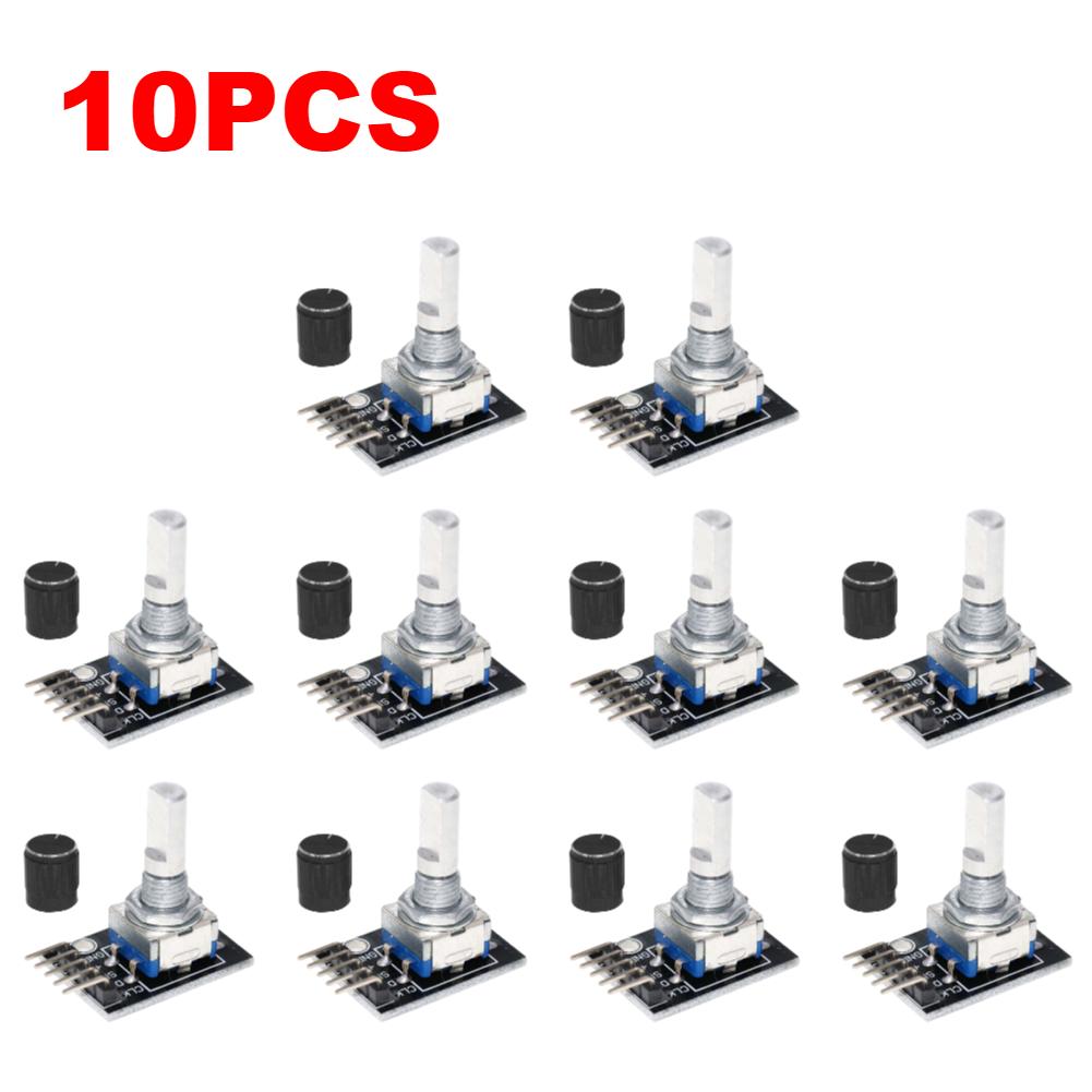 HW-040 360 Degrees Rotary Encoder Switch Module 5V Rotary Encoder Module with Knob Cap Brick Sensor Development Board