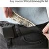 Travel Cash Anti Theft Belt Waist Bag Women Men Portable Hidden Money Strap Belt Wallet Waist Pack Secret Money Pocket