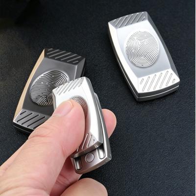 Impressão Digital Magnético Háptico Polegar EDC Fidget Slider Metal Alívio de Estresse Sensorial Brinquedo para TDAH Gadget Relaxamento Presente para Adultos Lembrancinhas