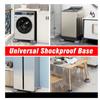 4pcs Rubber Feet Pads Non-slip Anti Vibration Universal Washing Machine Refrigerator Support Dampers