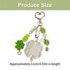 Exquisite Resin Four Leaf Clovers Keychain Symbolizing Luck and Happiness Decoration for All Ages Special Gifts Ideas