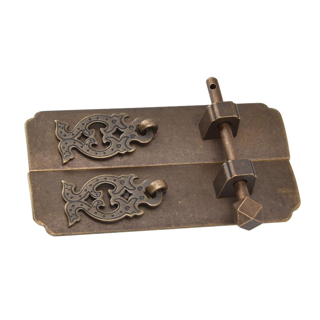 Chinesischer Antiker Messinggriff Retro Exquisit Einfache Installation Orientalische Schrankgriffe für