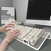 Tilt Lift Keyboard Riser Holder Wire Mesh Keyboard Tray Typing Computer Keyboard Stand  Home Use