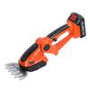 Kabelloser Mini-Heckenscherer Elektrischer Trimmer, Kabellos, 2-in-1 & Rasenkantenschere Schere, Handheld mit Wiederaufladbaren Akkus und Ladegerät