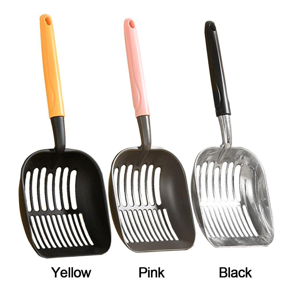 Katzenklo-Schaufel aus Aluminiumlegierung, feines Netz, Katzenkot-Reinigungswerkzeuge, Haustier-Reinigungswerkzeuge