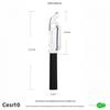 Multifunctional Stainless Steel Peeler With Bottle Opener Nut Cutter Comfort Grip Handle For Kitchen Fruit Vegetable Prep