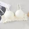 Young Girl Lace Gathered Push-Up Bra Set - Wire-Free + Single Piece Option
