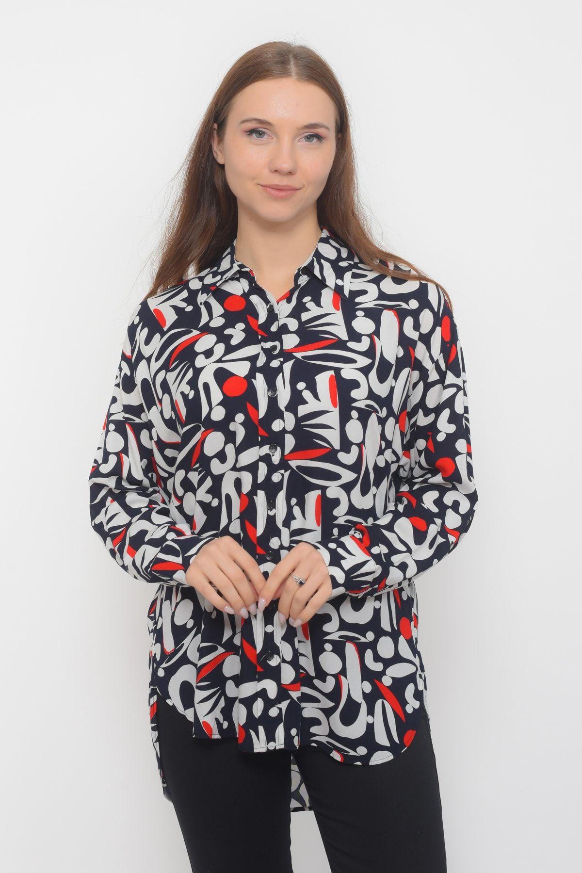 

Women s Style Plus Size Shirt Floral Embroidered Ethnic Big Size Shirt L