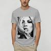T-shirt Unisex Kate Moss T-shirt Tempo Libero Manica Corta Girocollo T-shirt Cotone Idea Regalo Abbigliamento