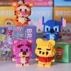 Micro Particle Cartoon Figure Building Blocks for Kids - Assembly Toys & Hanging Ornaments
