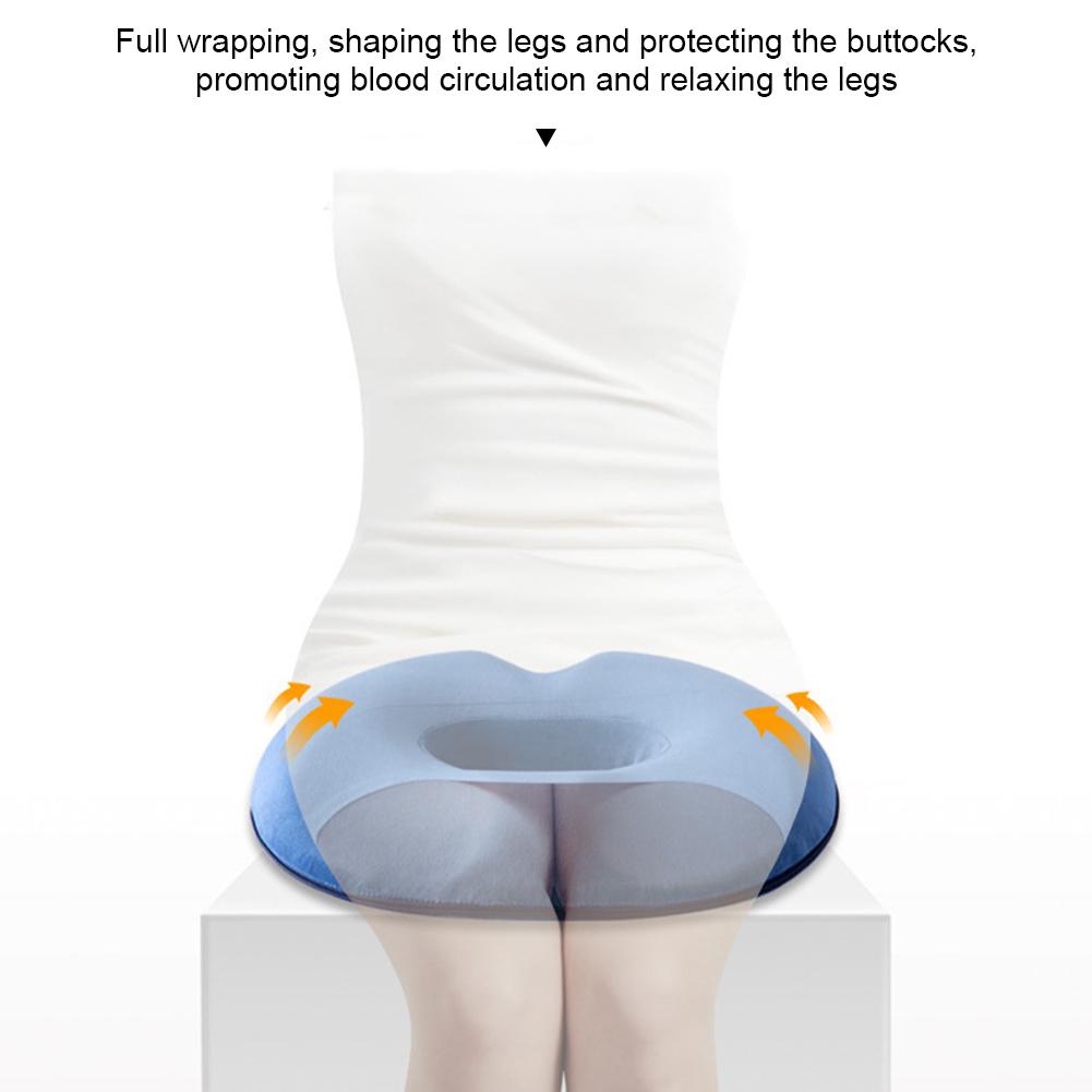 Hemorrhoid Pad Office Cushion Hollow Breathable Fart Pad Popular Product Beautiful Buttocks Tail Vertebrae Donut Cushion