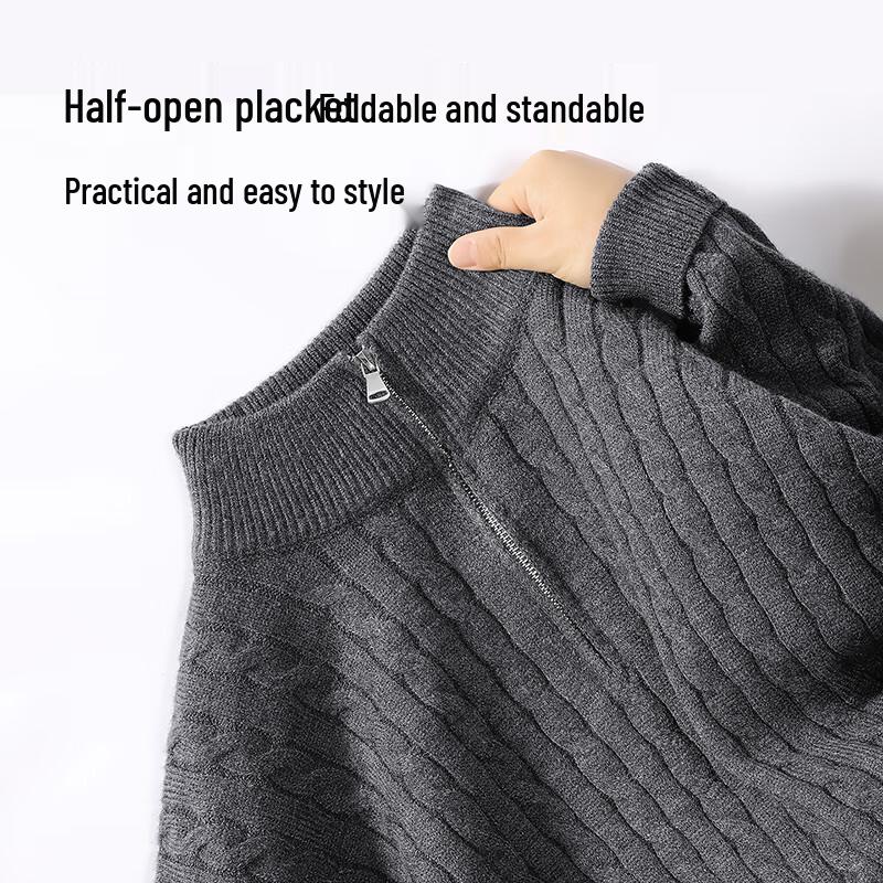 Jeep Unisex Winter Round Neck Sweater