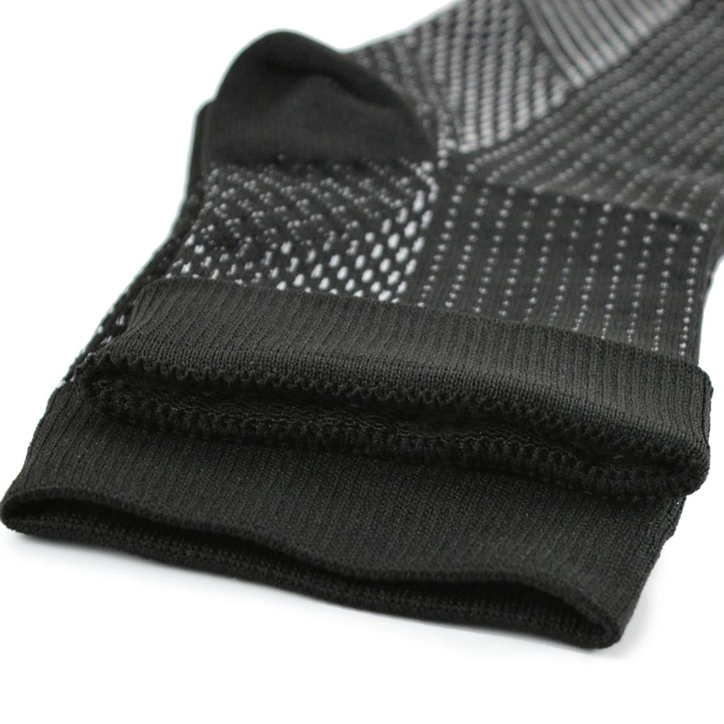 Toless bokavédő zokni, nagy elasztikus nyomást támasztó harisnya bokamerevítő tehermentesítő zokni