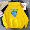 Palworld 2024 Hot Funny Game Depresso Womenmen Hoodies Lovely Kawaii Hoodie Unisex Vintage Pullovers Sweatshirt Anime Clothes