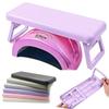 Nail Art Hand Rest Pillow Folding Nails Armrest Manicure Technician Hand Support Nail Salon Wrist Relax Holder for Nail Arm Rest