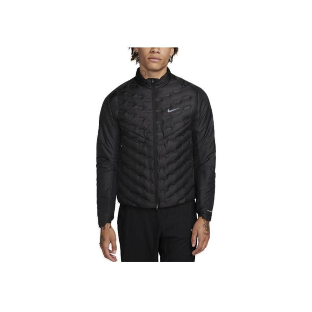 Nike Colorblock Stand Collar Casual Sports Long Sleeve Jacket Men Jacket Black Fb7557-010