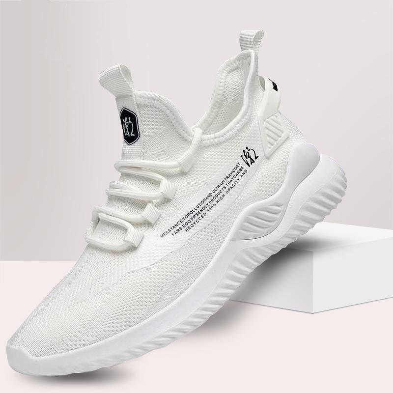 Men Sneakers Spring Summer Mesh Breathable Lace Up Men Shoes No-slip Casual Sports Running Shoes Men