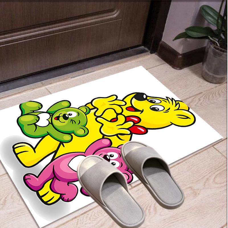 Bamse Pattern Rug, Indoor/Outdoor Mat, for Picnic, Gameroom, Bedroom, Office, Living Room, Home Decor Carpet, Birthday Gift