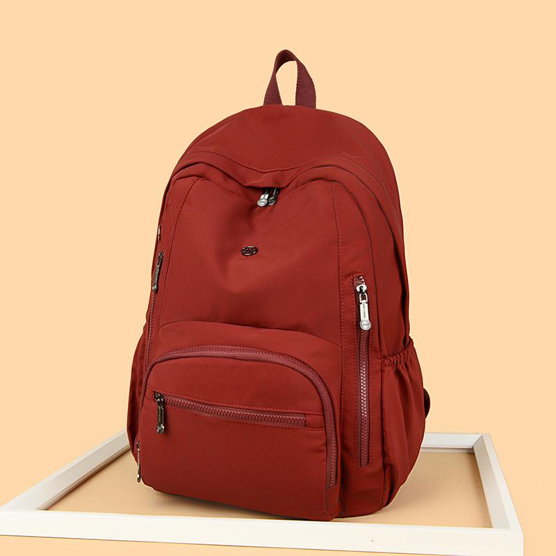 Women's Backpack Travel Backpack Large Capacity Lightweight Nylon Bag Student Schoolbag