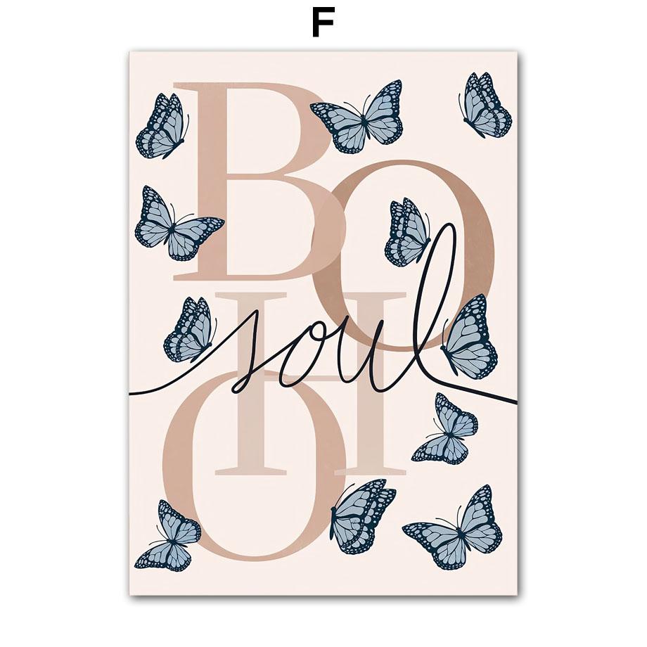 Mädchen Schmetterling Blume Vase Linien Wandkunst Leinwandbild Abstrakte Poster und Drucke Hotel Bar Wandbilder Wohnzimmer Dekoration