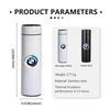 AAD1 Car Temperature Display Thermos Cup Stainless Thermos Bottle For BMW X1 X3 E39 E46 E30 E36 E87 E60 E90 F26 G02 E70 F15 E53 G05