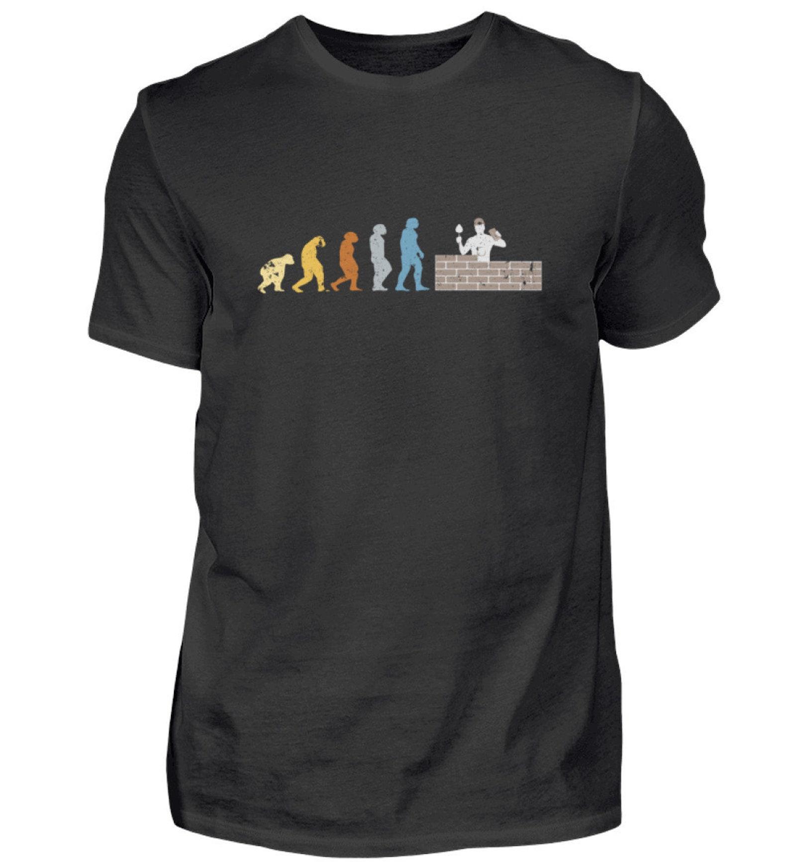 Masonry, Evolution, Masonry, Shell, Renovation, Trowel, Gift, Tshirt - Men s Shirt 2XL