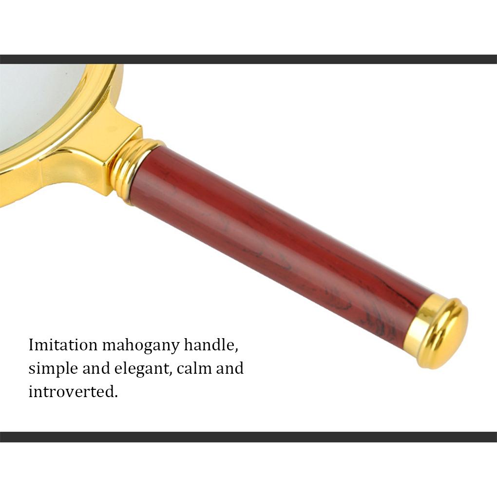 10x Reading Magnifiers Useful Premium Glass Material Portable Loupe Multi-functional Easy To Use Simple Watching Tool Jewelry