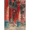 Japanese Landscape Samurai Geisha Bonsai Torii Gate Sakura Art Poster Canvas Painting Wall Prints Picture for Room Home Decor