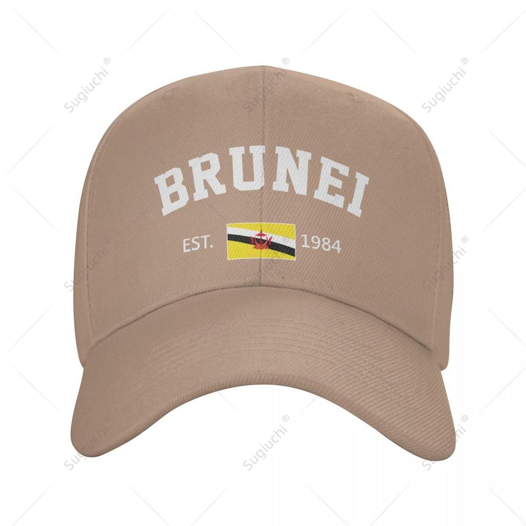 Unisex Baseball Cap Brunei EST Independence Day Wild Sun Shade Peaked Adjustable Outdoor Caps for Unisex Women