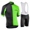 Summer Breathable Cycling Suit Set Bicycle Short-Sleeved Shorts Suits for Men Quick-Drying Road Biking MTB Cycling Clothing with Pockets