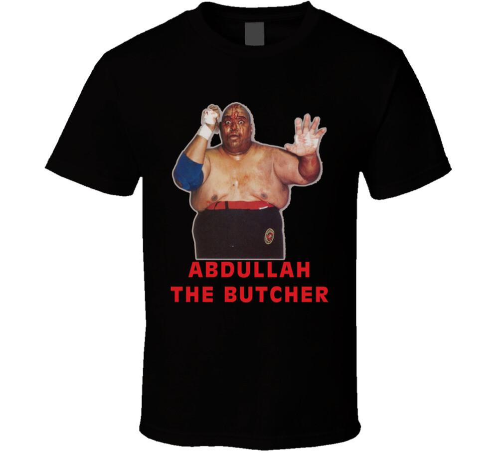 Abdullah the Butcher Wrestling Legend T Shirt Mens Womens Tees Top L