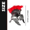 Sparta Helm für Erwachsene Kostüm Rüstung Hut Bühnenauftritt Cosplay Rollenspiel