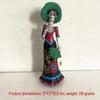 Halloween Resin Ornaments: Ghost & Skeleton Figurines for Day of the Dead Parties