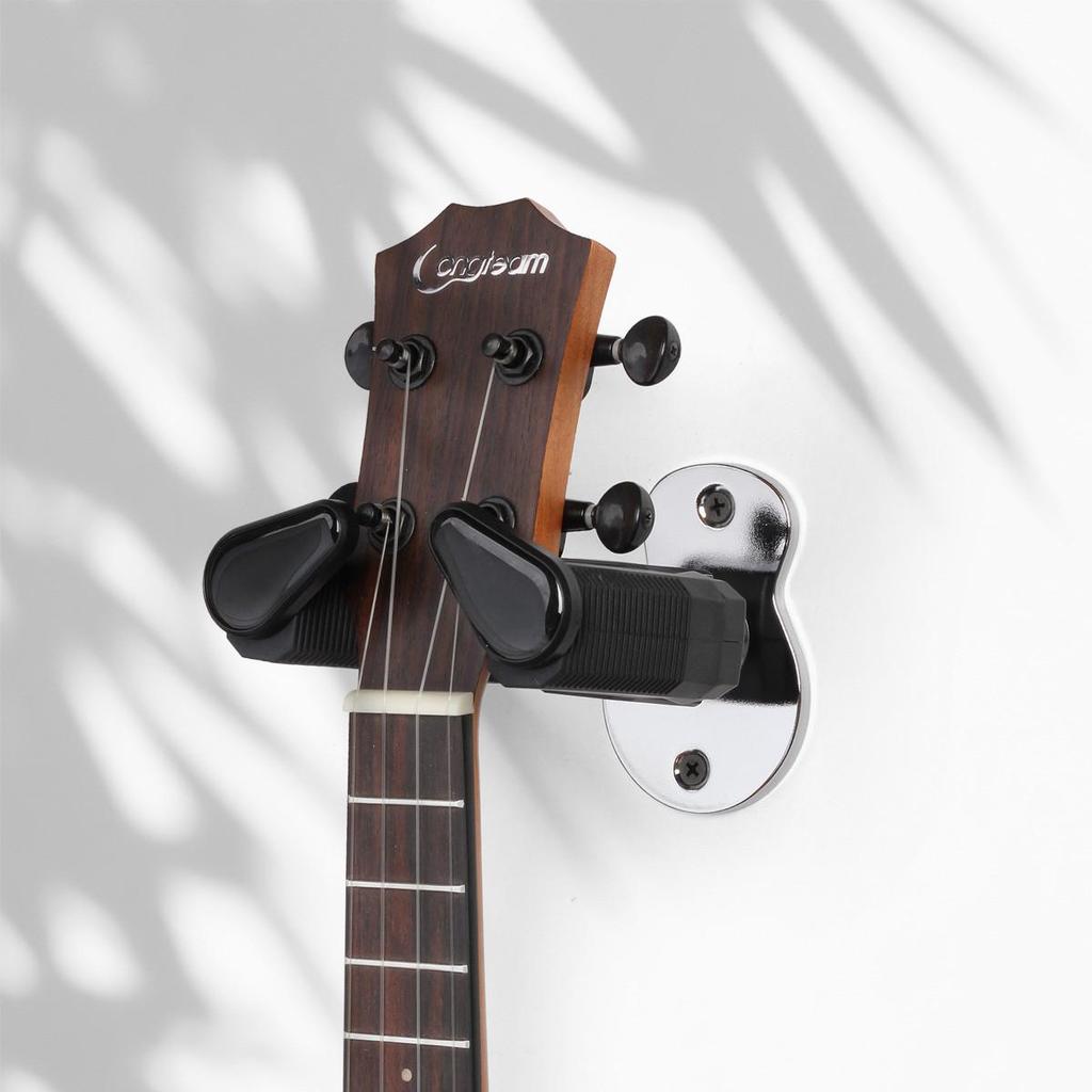 Samozamykací nástěnný držák na kytaru a ukulele