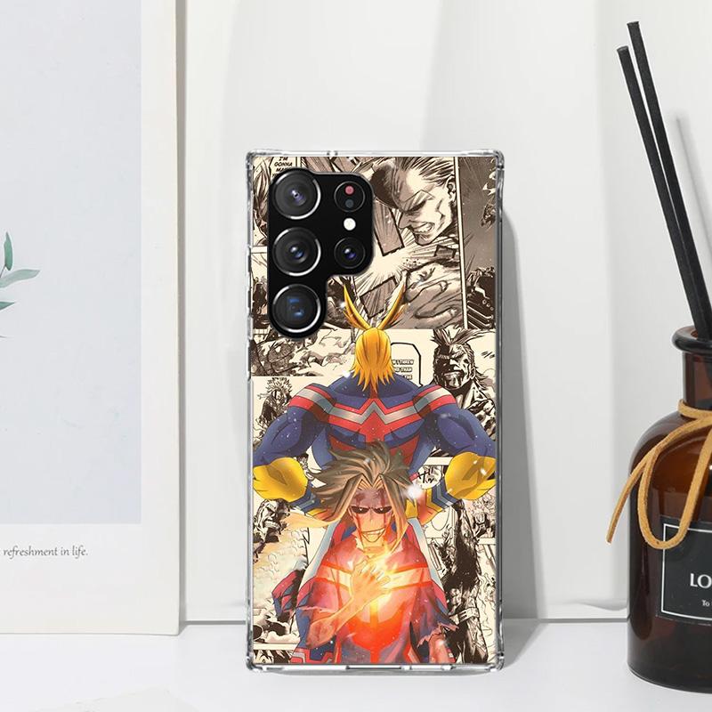 My Hero Deku Phone Case For Samsung Galaxy S26 S25 Edge S24 FE S23 S22 Ultra S21 Plus S20 + Art Fundas Back Cover Galaxy S25 Edg