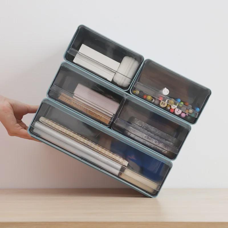 Desktop Skincare & Stationery Organizer - Jewelry & Cosmetic Storage Box In Ins Style
