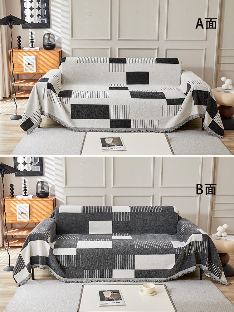 Luxury Sofa Cover Chenille Sofa Towel Blanket Couch Cover Universal Anti-cat Scratch Sofa Cover for Living Room 1/2/3/4 Seater