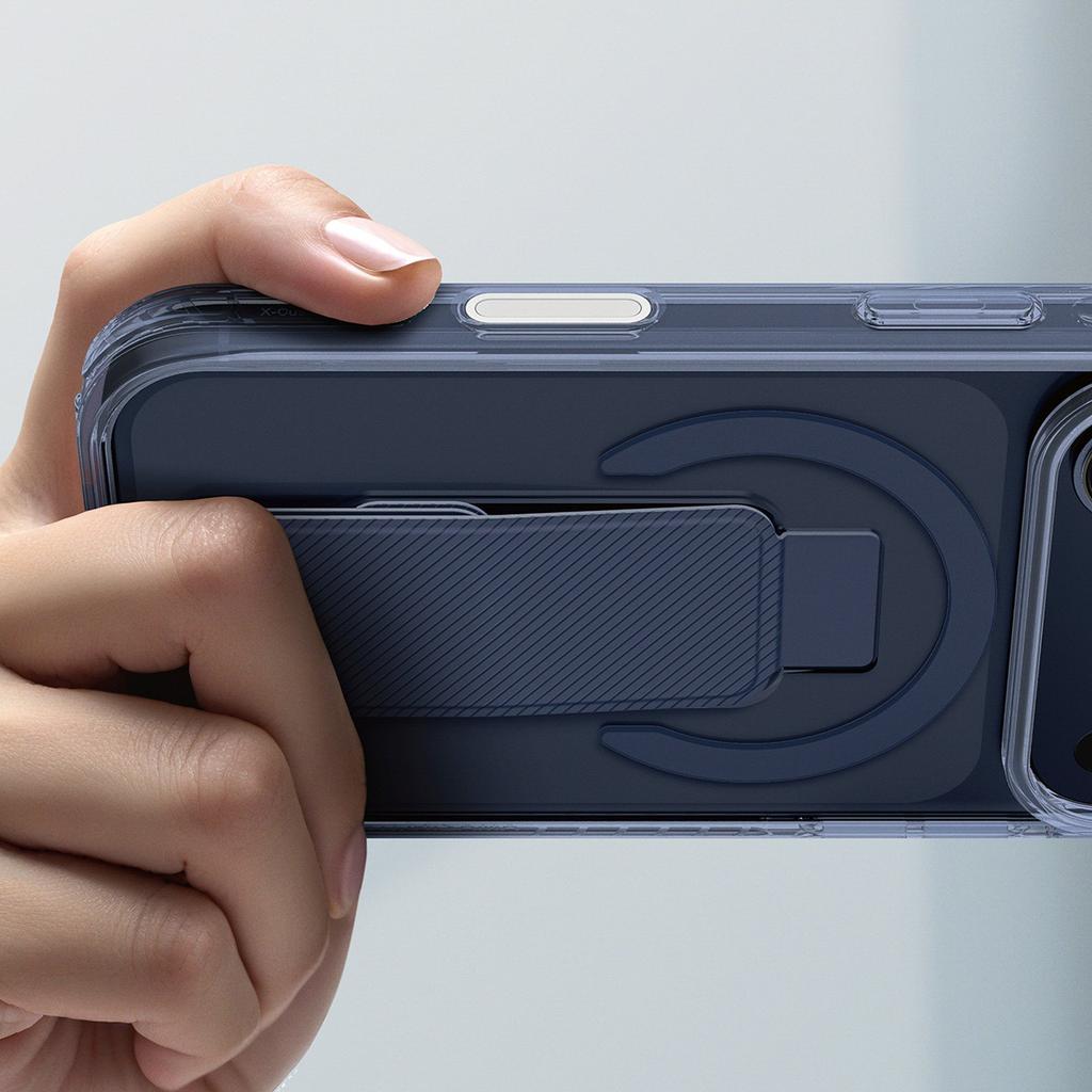 iPhone 17 Pro Max Titan Pro Holder MagSafe Case - Blue