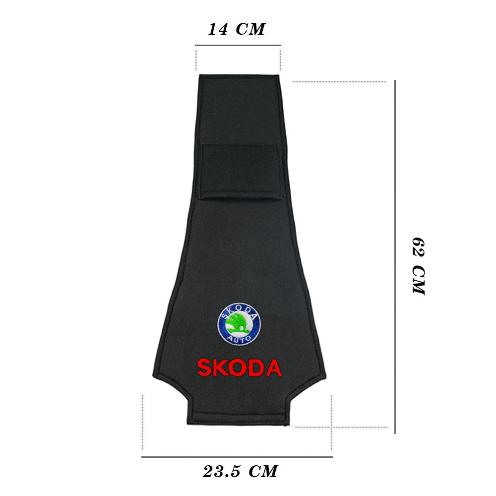 2025 New Car Headrest Cover Auto Seat Headrest Cushion Neck Pillow Case for Skoda Octavia Fabia Rapid Yeti Kodiaq Superb Octavia