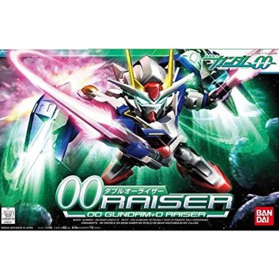 BANDAI SPIRITS SD Gundam BB Senshi 322 Double O Raiser Plastikmodell Nr. Vorgefärbt