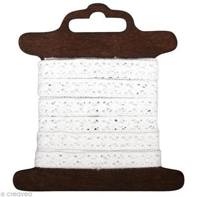 Lace Ribbon - RAYHER - White - 1 Cm - 3 M