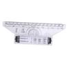 Rolling Ruler Parallel Line Arc Curve Drawing Measuring Roller Ruler with Built in Protractor